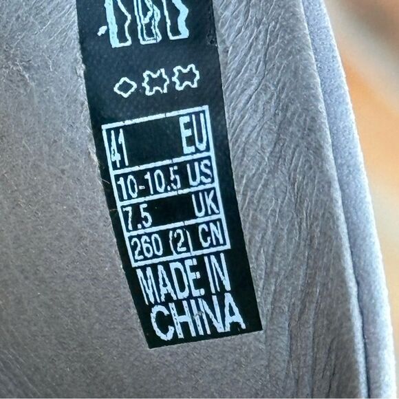 ECCO Corksphere Wedge Sandals Grey Comfort Walking Adjustable Women's size 10 - Picture 11 of 15